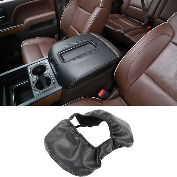 black armrest center console armrest pad cover armrest box cloth cover for chevrolet silverado 2014-2017 interior accessories
black armrest center console armrest pad cover armrest box cloth cover for chevrolet silverado 2014-2017 interior accessories