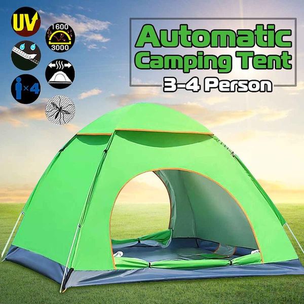 tents and shelters outdoor camping tent 3-4 person automatic instant up family waterproof ultralight easy open camp hiking sun shade
tents and shelters outdoor camping tent 3-4 person automatic instant up family waterproof ultralight easy open camp hiking sun shade