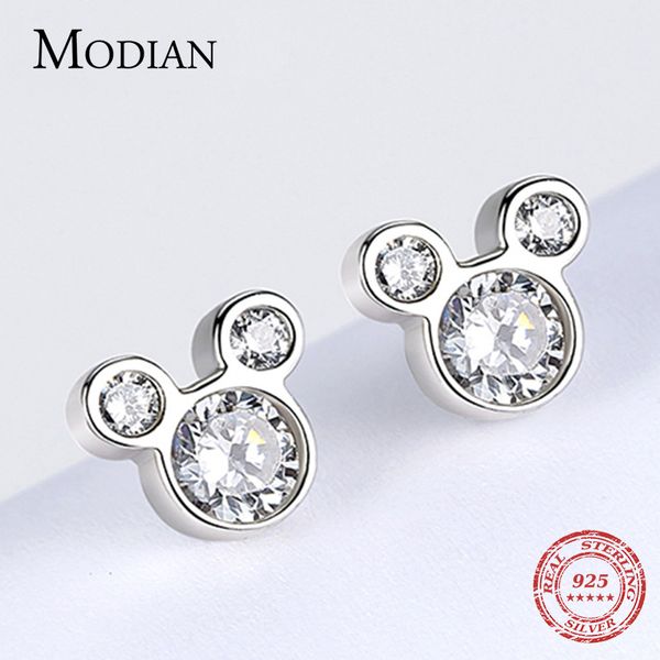 modian new arrival cute 925 sterling silver bear animal bear clear cubic zirconia fashion stud earrings for women silver jewelry, Golden;silver
modian new arrival cute 925 sterling silver bear animal bear clear cubic zirconia fashion stud earrings for women silver jewelry, Golden;silver