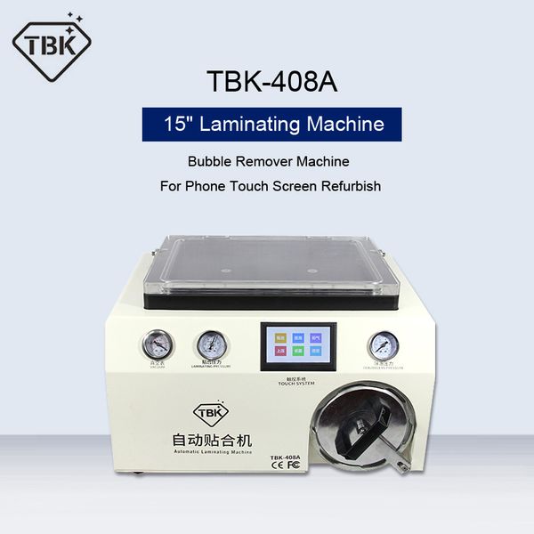 tbk-408a 15 inch oca lcd laminating machine and bubble remover machine for samsung touch screen repair refurbish 220v/110
tbk-408a 15 inch oca lcd laminating machine and bubble remover machine for samsung touch screen repair refurbish 220v/110