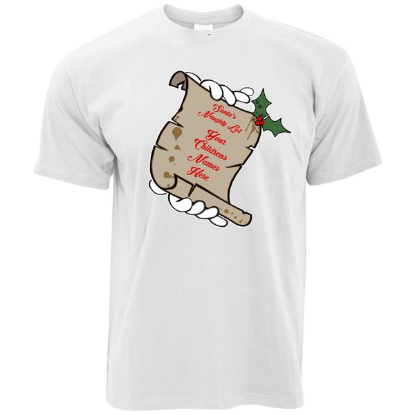christmas mens t-shirt santa's naughty list your childrens names here custom cool casual pride t shirt men new fashion
christmas mens t-shirt santa's naughty list your childrens names here custom cool casual pride t shirt men new fashion