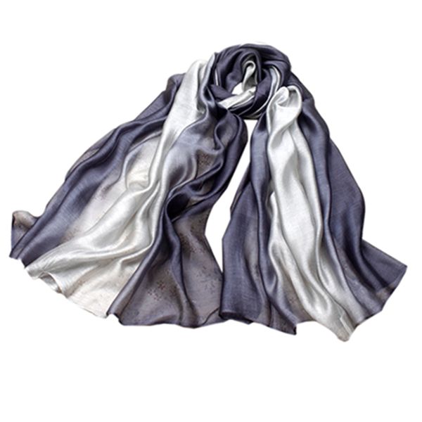 scarves long mulberry silk gradient scarf shawl dual purpose ladies gray, Blue;gray
scarves long mulberry silk gradient scarf shawl dual purpose ladies gray, Blue;gray