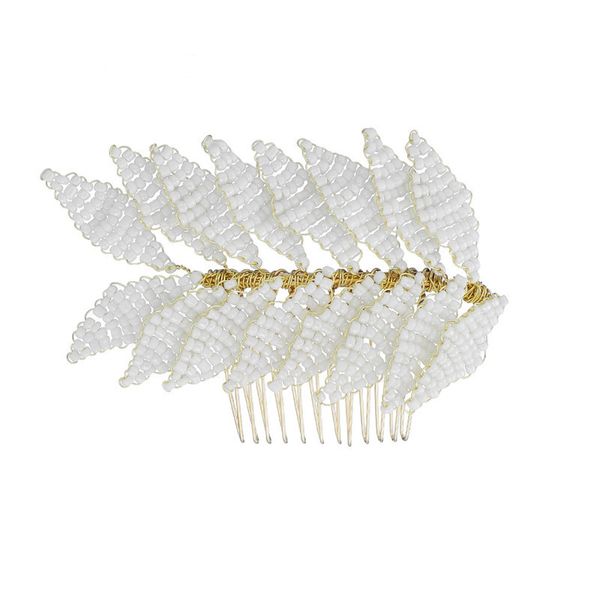romantic beads pearl leaves bride hair comb gold wedding hair accessories ornaments jewelry headdress my3513, Golden;silver
romantic beads pearl leaves bride hair comb gold wedding hair accessories ornaments jewelry headdress my3513, Golden;silver