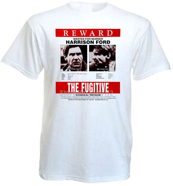 the fugitive v3 t-shirt white poster all sizes s...5xl