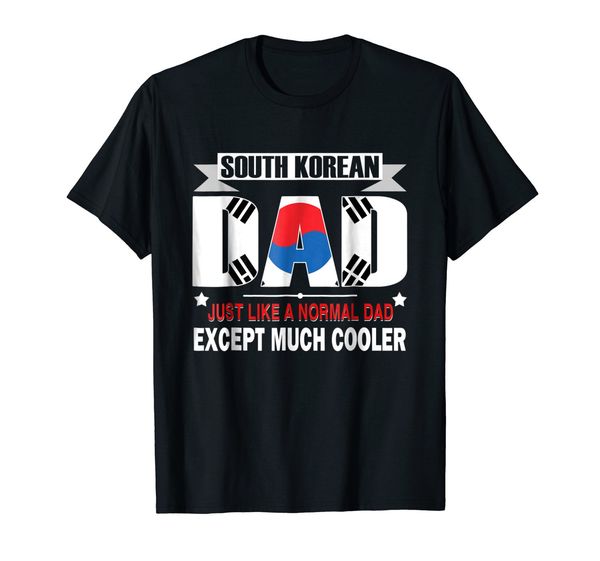 men's t-shirt 2019 100% cotton brand new t-shirt south korean dad is much cooler father's day t-shirt flag t shirt design
men's t-shirt 2019 100% cotton brand new t-shirt south korean dad is much cooler father's day t-shirt flag t shirt design