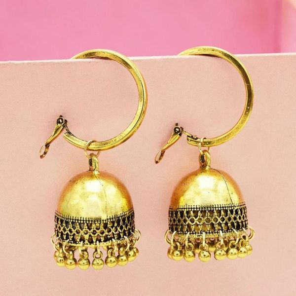 hoop & huggie ethnic retro big circle turkish bells jhumka earrings women's classic vintage turkey tassel bijoux, Golden;silver
hoop & huggie ethnic retro big circle turkish bells jhumka earrings women's classic vintage turkey tassel bijoux, Golden;silver