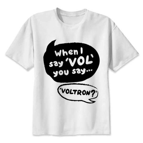 когда я говорю, vol вы продажа voltron мужчины белого майк прохладно человек графических тройников мужчин мода лето хлопок короткой футболку
когда я говорю, vol вы продажа voltron мужчины белого майк прохладно человек графических тройников мужчин мода лето хлопок короткой футболку