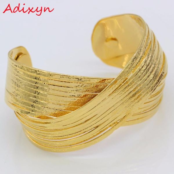 bangle adixyn gold overlapping for women color/copper bracelet dubai ethiopia african jewelry n01193, Black
bangle adixyn gold overlapping for women color/copper bracelet dubai ethiopia african jewelry n01193, Black
