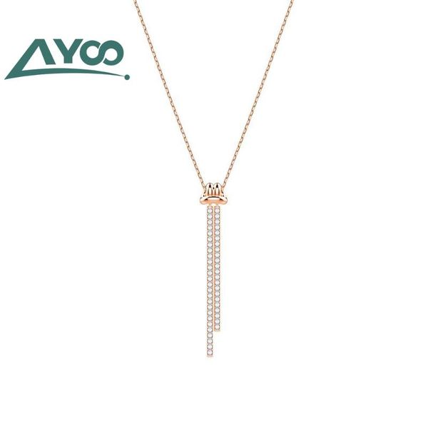 ayoo swa new y necklace kink design short clavicle charm temperament original necklace gift, Silver
ayoo swa new y necklace kink design short clavicle charm temperament original necklace gift, Silver