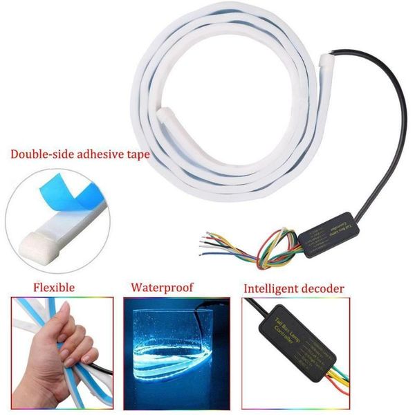 car led strip trunk area illumination rear brake backup turn signal light waterproof 120cm accesorios para auto light bar
car led strip trunk area illumination rear brake backup turn signal light waterproof 120cm accesorios para auto light bar