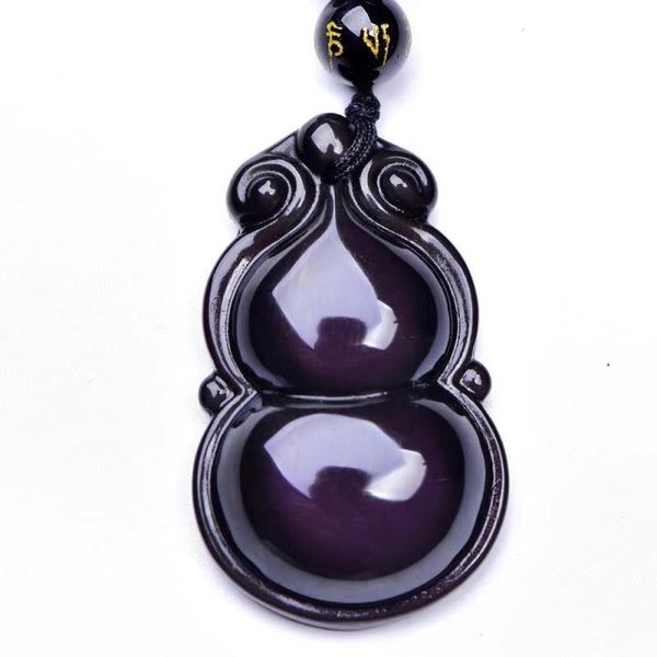 women necklace pendant rainbow eye obsidian gourd cucurbit pendant chain gift for female jades jewelry, Silver
women necklace pendant rainbow eye obsidian gourd cucurbit pendant chain gift for female jades jewelry, Silver