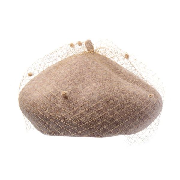 women ladies autumn winter wool beret cap vintage net veil pattern female painter outdoor elegant beanies bonnet hat, Blue;gray
women ladies autumn winter wool beret cap vintage net veil pattern female painter outdoor elegant beanies bonnet hat, Blue;gray