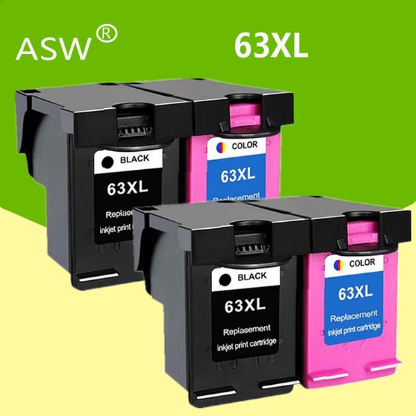 ink cartridges 4pk 63xl cartridge replacement for 63 xl deskjet 1110 2130 2131 2132 3630 5220 5230 5252 printer
ink cartridges 4pk 63xl cartridge replacement for 63 xl deskjet 1110 2130 2131 2132 3630 5220 5230 5252 printer