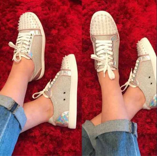 женская sneakers red упрется шипованных шипы моды замша высокое качество gliiter silver женщины плоские туфли партии lovers размер 36-47 с б, Black
женская sneakers red упрется шипованных шипы моды замша высокое качество gliiter silver женщины плоские туфли партии lovers размер 36-47 с б, Black