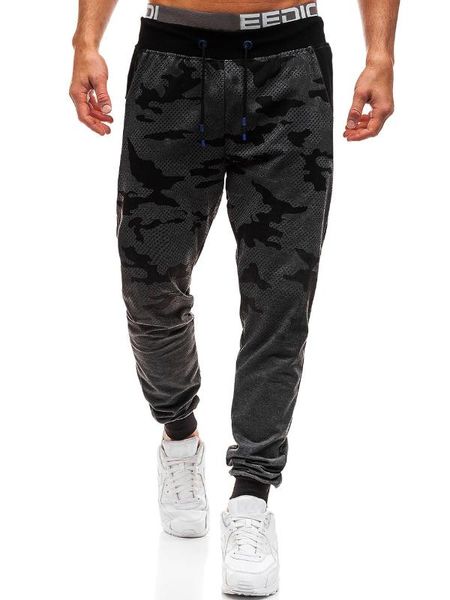 men's pants sweatpants casual slacks with tapered color and camouflage joggers men, Black 
men's pants sweatpants casual slacks with tapered color and camouflage joggers men, Black