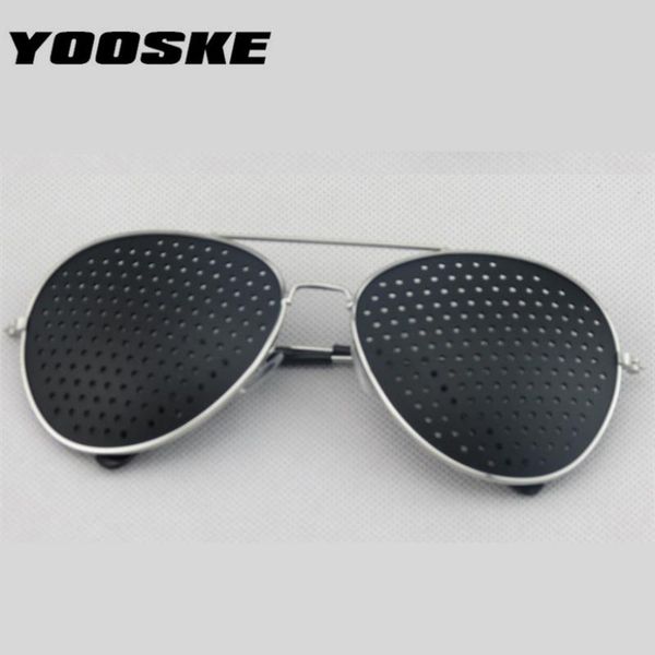 sunglasses yooske retro pinhole for women men small holes eyeglasses vision care glasses eyesight improver, White;black
sunglasses yooske retro pinhole for women men small holes eyeglasses vision care glasses eyesight improver, White;black