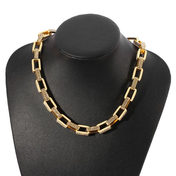 chains punk cuban geometric square chain necklace flat link gold silver color hip hop gothic chunky thick heavy collar jewelry
chains punk cuban geometric square chain necklace flat link gold silver color hip hop gothic chunky thick heavy collar jewelry