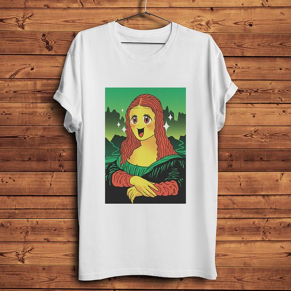 kawaii style mona lisa funny t-shirt homme summer short sleeve t shirt men white vintage casual tshirt streetwear
kawaii style mona lisa funny t-shirt homme summer short sleeve t shirt men white vintage casual tshirt streetwear