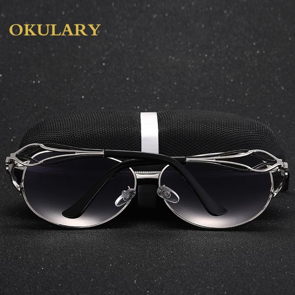mirror oval women sunglasses black/purple/red/tea color metal frame with box,case 6dtb, White;black
mirror oval women sunglasses black/purple/red/tea color metal frame with box,case 6dtb, White;black