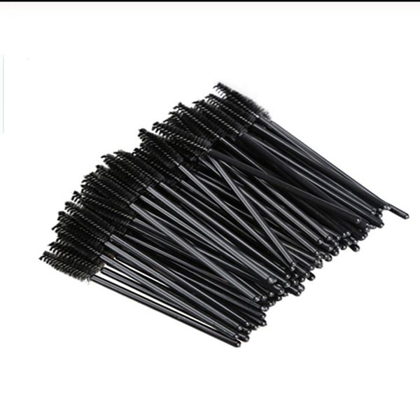 makeup brushes 50 pcs eyelash disposable mascara wands applicator spoolers eye lashes cosmetic brush tools