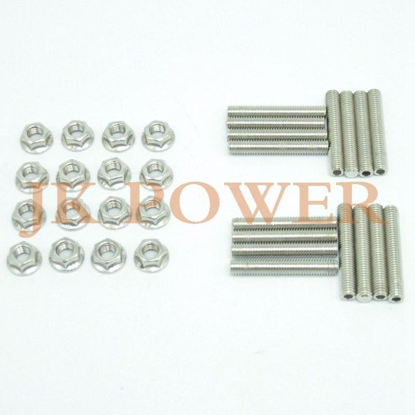 m8 4.6 & 5.4 liter v8 stainless exhaust manifold stud kit for 2 manifolds like mustang
m8 4.6 & 5.4 liter v8 stainless exhaust manifold stud kit for 2 manifolds like mustang