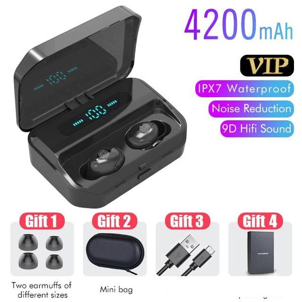 heap bluetooth earphones & headphones 4200mah tws bluetooth 5.0 eaphones with charging case wireless earphone ipx7 waterproof earbuds spo
heap bluetooth earphones & headphones 4200mah tws bluetooth 5.0 eaphones with charging case wireless earphone ipx7 waterproof earbuds spo