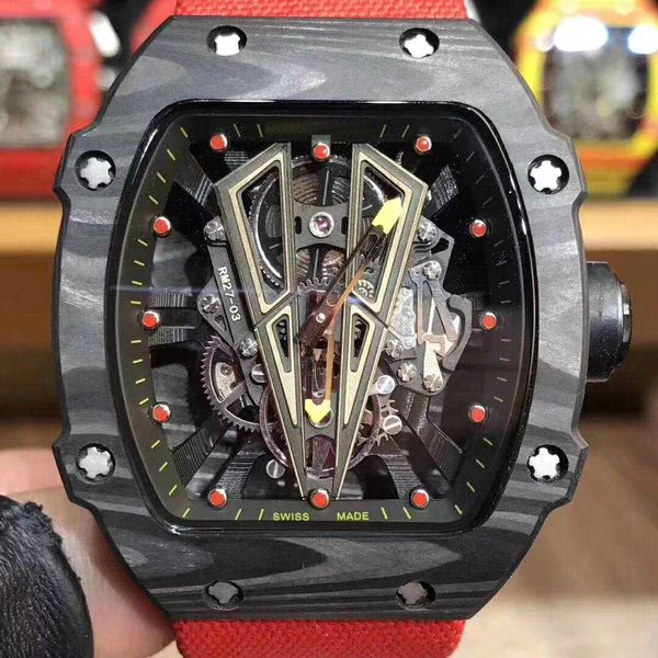 lcd11 designer watches movement watches luxury watch , rm27-03 series, ntpt carbon fiber case, west iron city movement, 48*42mm case, rubbe, Slivery;brown
lcd11 designer watches movement watches luxury watch , rm27-03 series, ntpt carbon fiber case, west iron city movement, 48*42mm case, rubbe, Slivery;brown