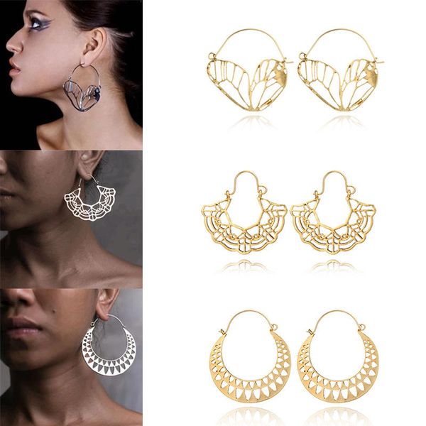 hoop & huggie womens irregular geometric earrings metal big hollow ladies costume jewellery vintage, Golden;silver
hoop & huggie womens irregular geometric earrings metal big hollow ladies costume jewellery vintage, Golden;silver