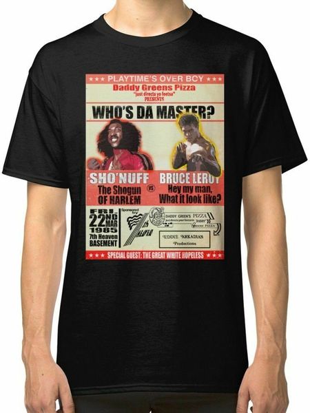 new sho'nuff vs bruce leroy black tees clothing size s- 2xl novelty personalized tee shirt
new sho'nuff vs bruce leroy black tees clothing size s- 2xl novelty personalized tee shirt
