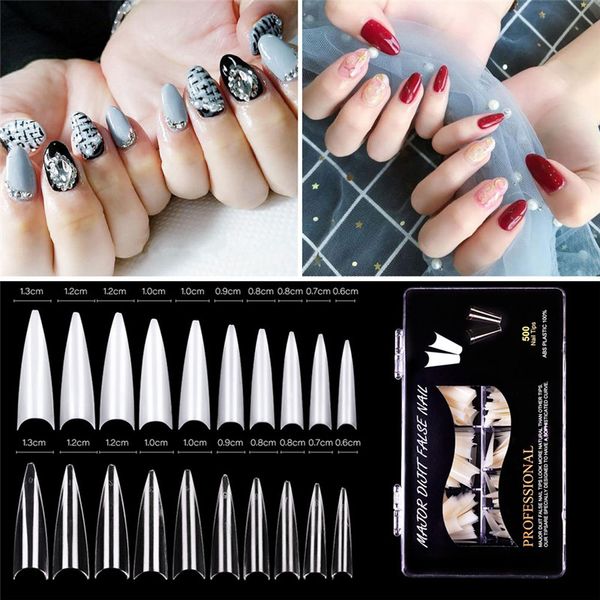 500pcs clear nail tips natural transparent false nail tips long stiletto plastic nails uv gel party french manicure tip, Red;gold
500pcs clear nail tips natural transparent false nail tips long stiletto plastic nails uv gel party french manicure tip, Red;gold