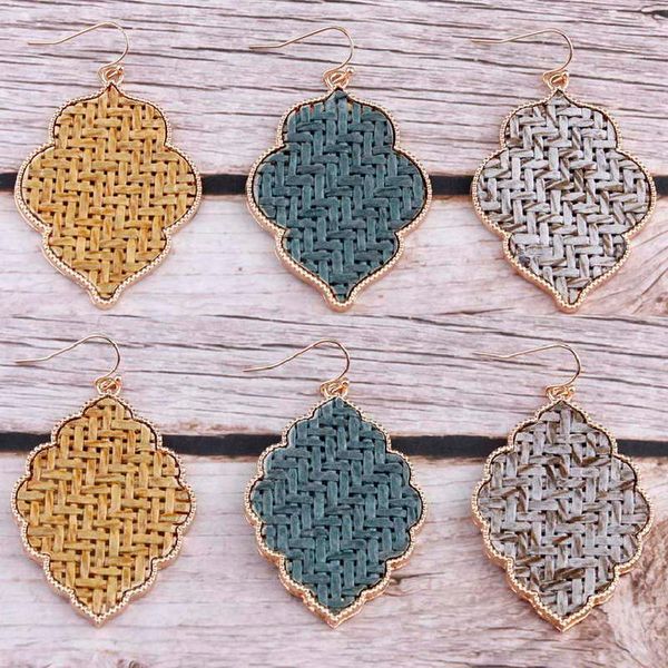 zwpon weave raffia straw morocco earrings 2020 fashion bohemian teardrop earrings jewelry wholesale, Silver
zwpon weave raffia straw morocco earrings 2020 fashion bohemian teardrop earrings jewelry wholesale, Silver