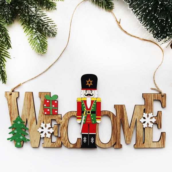 christmas decorations for home welcome xmas noel wooden pendant ornament wall door hanging sign nutcracker craft
christmas decorations for home welcome xmas noel wooden pendant ornament wall door hanging sign nutcracker craft