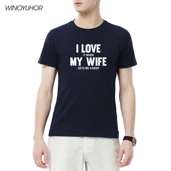 i love it when my wife gets me a beer funny creative t-shirt men new summer short sleeve o neck cotton tshirt casual tee
i love it when my wife gets me a beer funny creative t-shirt men new summer short sleeve o neck cotton tshirt casual tee