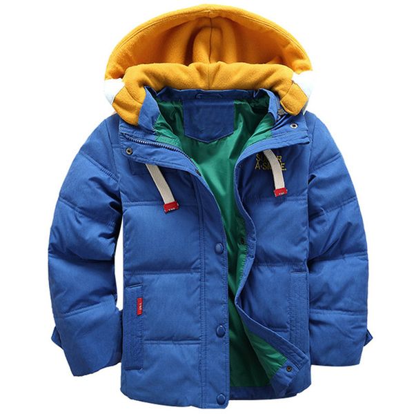 baby boy clothes boys winter coat kids hooded jacket children plus velvet jacket 5-10 years old children's fashion down clothes, Blue;gray
baby boy clothes boys winter coat kids hooded jacket children plus velvet jacket 5-10 years old children's fashion down clothes, Blue;gray