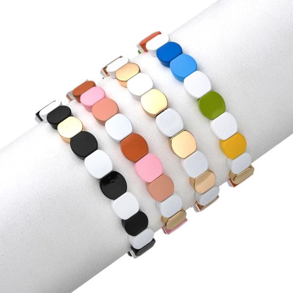charm bracelets zmzy handmade hippie boho bracelet punk stacked square beads friendship for women multi color jewelry, Golden;silver
charm bracelets zmzy handmade hippie boho bracelet punk stacked square beads friendship for women multi color jewelry, Golden;silver