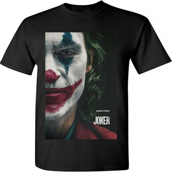 joker joaquin phoenix posters t-shirt movie 2020 black t-shirt size s m l xl 2xl custom print tee shirt
joker joaquin phoenix posters t-shirt movie 2020 black t-shirt size s m l xl 2xl custom print tee shirt