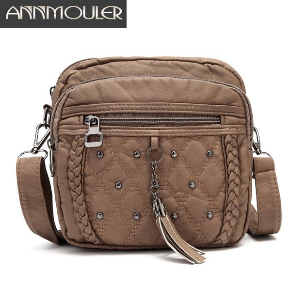 annmouler fashion small women bag pu leather waist bag 2 functional shoulder tassel small crossbody pockets purse
annmouler fashion small women bag pu leather waist bag 2 functional shoulder tassel small crossbody pockets purse