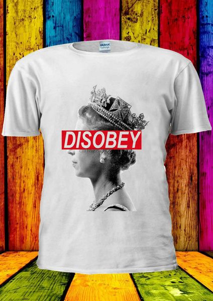 queen elizabeth disobey funny indie t-shirt vest men women 1757 summer o neck tee tee
queen elizabeth disobey funny indie t-shirt vest men women 1757 summer o neck tee tee