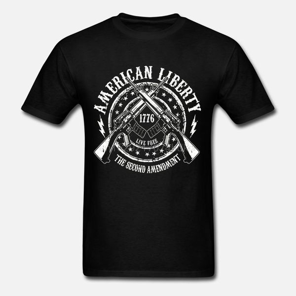 men's mechanic shirt american liberty the 2nd amendment live free