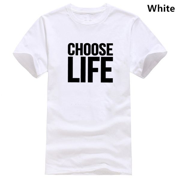 choose life t shirt wham retro 80's fancy dress concert new cotton o neck t-shirts comfortable tee shirt