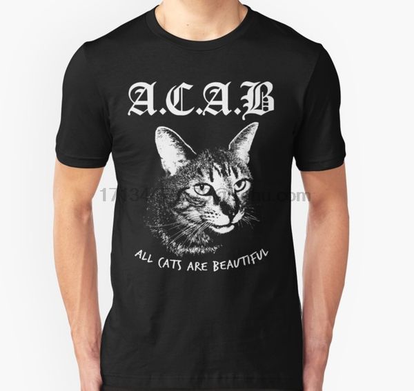 men t shirt short sleeve acab. t shirt women t-shirt tee