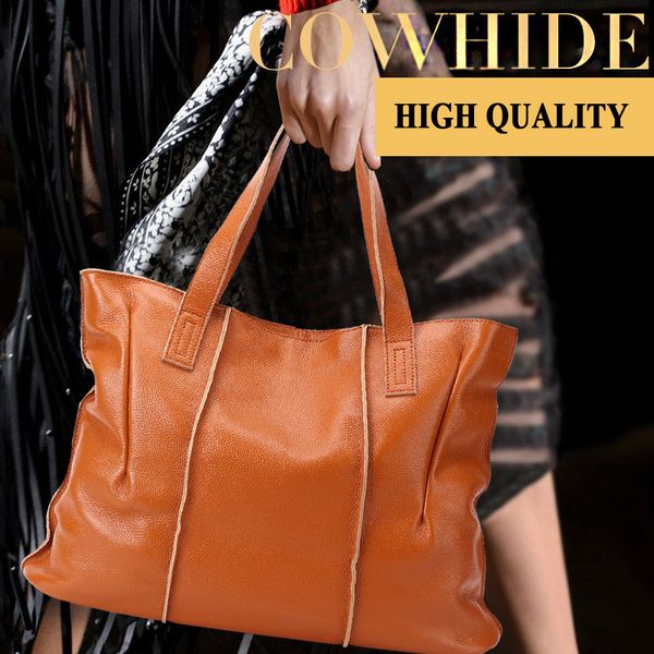 large cow leather women handbags genuine leather totes soft shoulder bag women luxury bags lapcasual travel
large cow leather women handbags genuine leather totes soft shoulder bag women luxury bags lapcasual travel