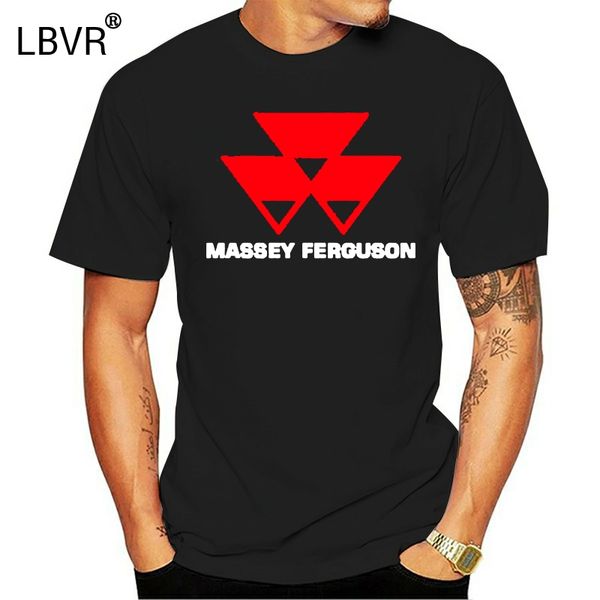massey ferguson tractors company logo men& black t-shirt s m l xl ing