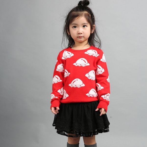 childrenautumn winter new star embroidered ufo medium large boys' and girls' neutral sweater14ul, White
childrenautumn winter new star embroidered ufo medium large boys' and girls' neutral sweater14ul, White