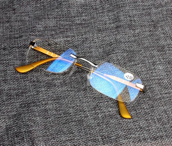 2020 direct selling gafas de lectura aluminum-magnesium alloy rimless glasses old reading lens 4 colors golden, White;black
2020 direct selling gafas de lectura aluminum-magnesium alloy rimless glasses old reading lens 4 colors golden, White;black