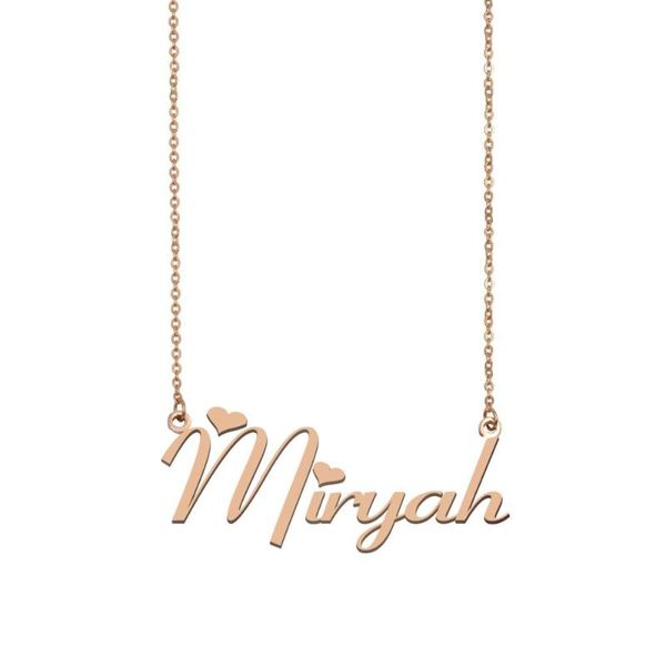 pendant necklaces miryah name necklace , custom for women girls friends birthday wedding christmas mother days gift, Silver
pendant necklaces miryah name necklace , custom for women girls friends birthday wedding christmas mother days gift, Silver