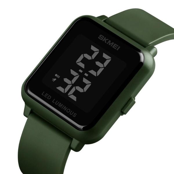 wristwatches skmei big digital electronic watch for men women led light simple style pu strap 50m waterproof alarm clock men's wristwat, Slivery;brown
wristwatches skmei big digital electronic watch for men women led light simple style pu strap 50m waterproof alarm clock men's wristwat, Slivery;brown