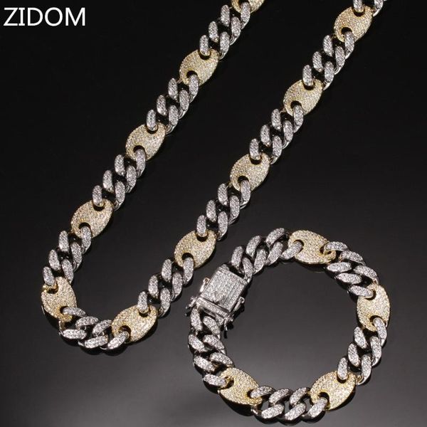 men hip hop iced out bling bracelet pave setting zircon new style cuban chain bracelets hiphop jewelry gifts, Black
men hip hop iced out bling bracelet pave setting zircon new style cuban chain bracelets hiphop jewelry gifts, Black