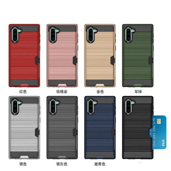 armor tpu pc hybrid brushed credit card slot case for samsung galaxy s8 s8 plus s9 s9 plus s10 s10e s10 plus note 9 note 8 200pcs/lot
armor tpu pc hybrid brushed credit card slot case for samsung galaxy s8 s8 plus s9 s9 plus s10 s10e s10 plus note 9 note 8 200pcs/lot