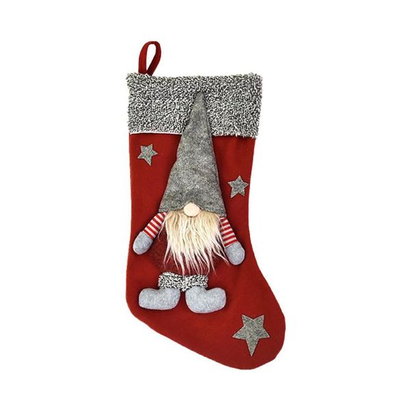Christmas Decorations Creative Nordic Doll Red Christmas Stocking Gift Bag 
Christmas Decorations Creative Nordic Doll Red Christmas Stocking Gift Bag